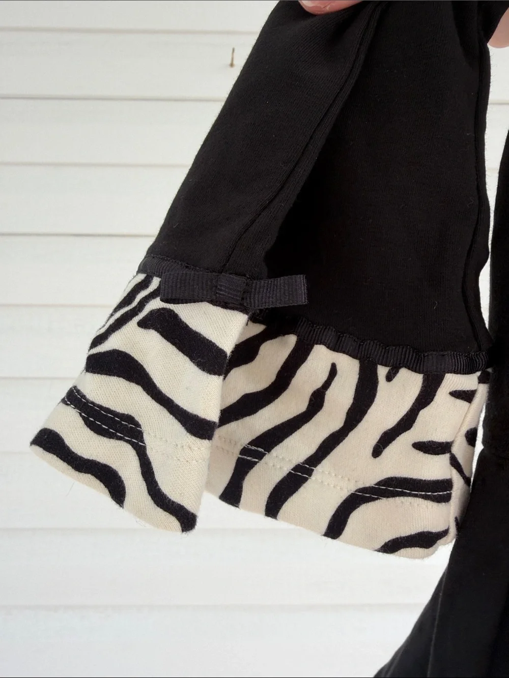 Gymboree Vintage Y2K Zebra Yoga Pants 3T NWT Flare Leg Animal Print Zoo Days